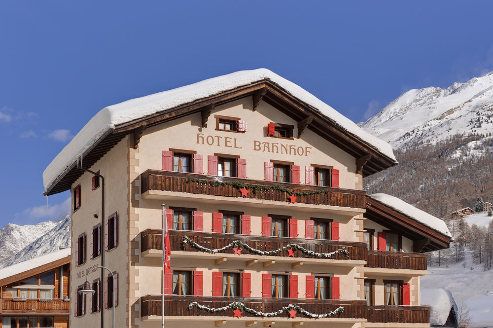 Hotel Bahnhof Zermatt Exterior foto